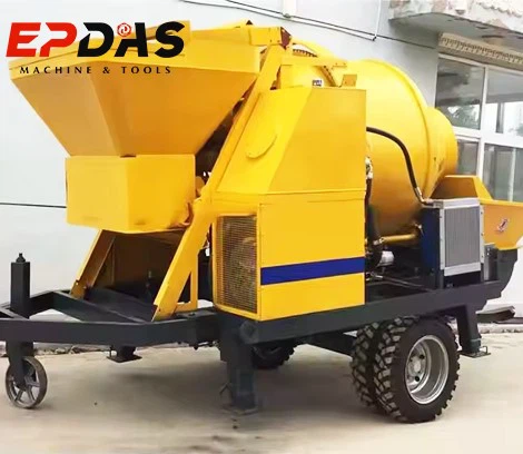 Concrete Mixer With Pump Machine Concrete Mixer With Pump Machine