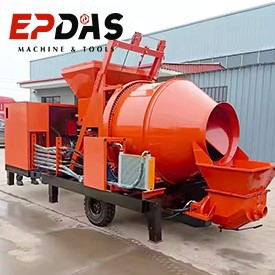 Mobile Concrete Mixer With Pump Mobile Concrete Mixer With Pump