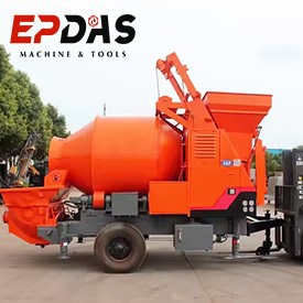 Mobile Concrete Mixer With Pump Mobile Concrete Mixer With Pump