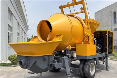 Pumpa za miješanje betona sa dizel motorom